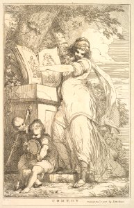 Comedy (from Fifteen Etchings Dedicated to Sir Joshua Reynolds) MET DP828476