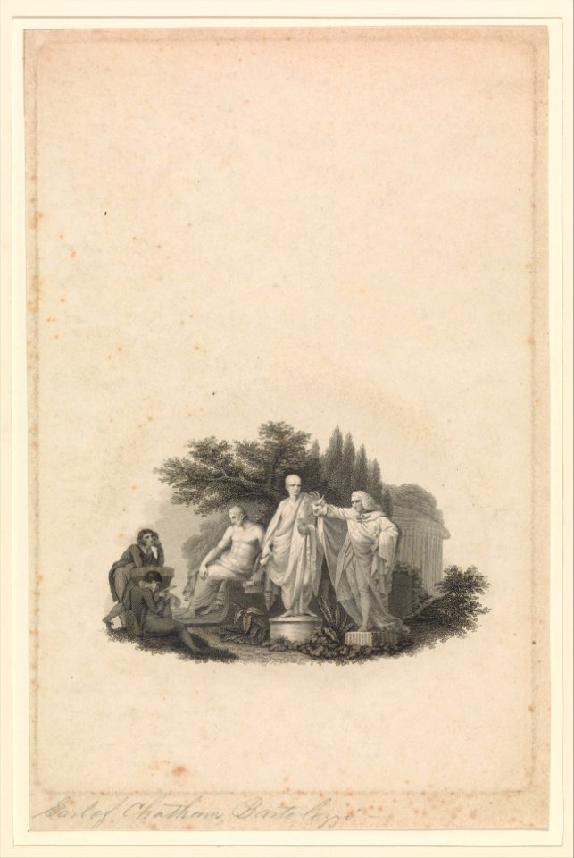 Demosthenes, Cicero and William Pitt, Earl of Chatham MET DP337734