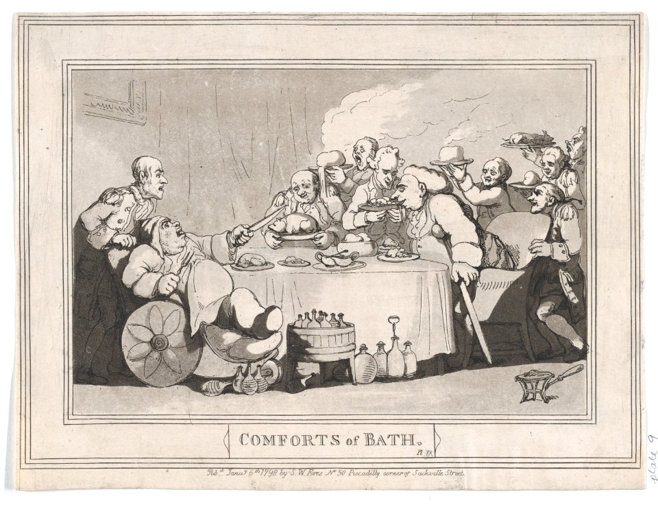 Comforts of Bath, Plate 11 MET DP872157