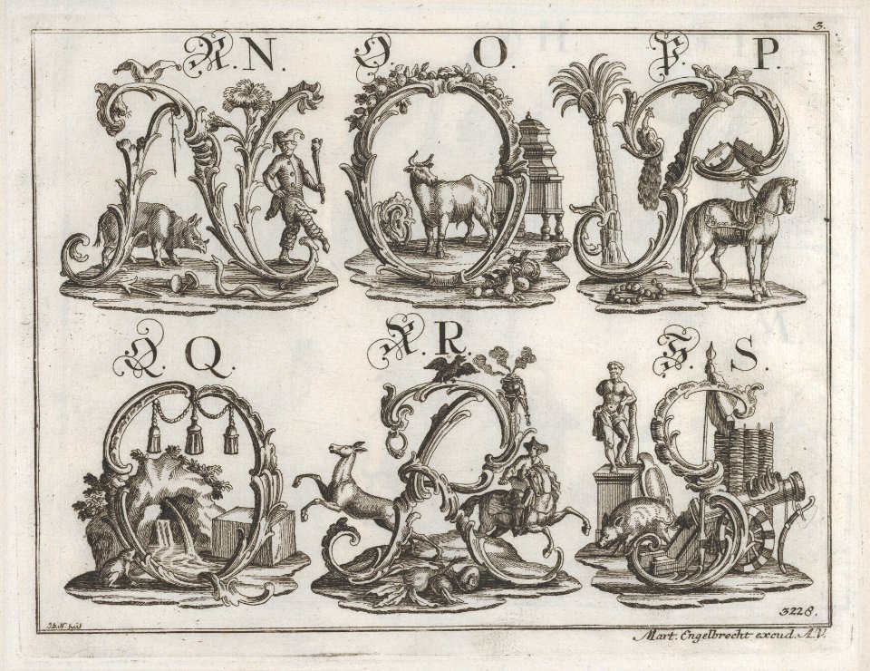 Decorated Roman alphabet MET DP855616