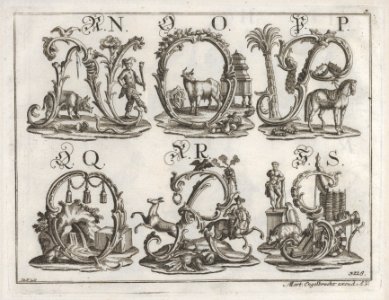 Decorated Roman alphabet MET DP855616