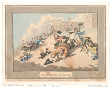 Comforts of Bath, Plate 12 MET DP872149