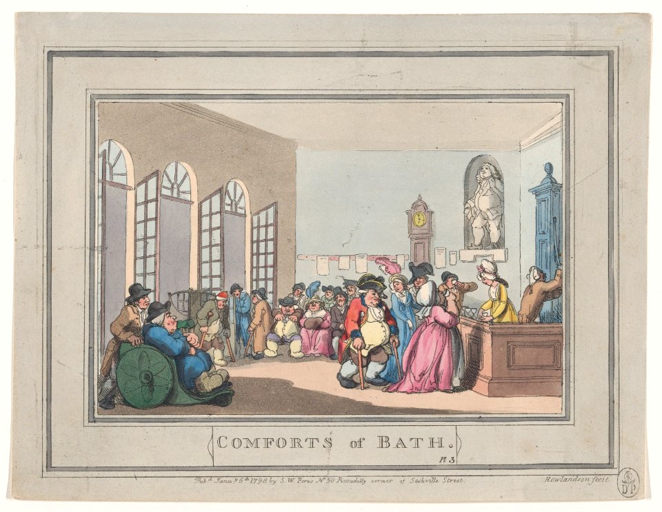 Comforts of Bath, Plate 3 MET DP872152