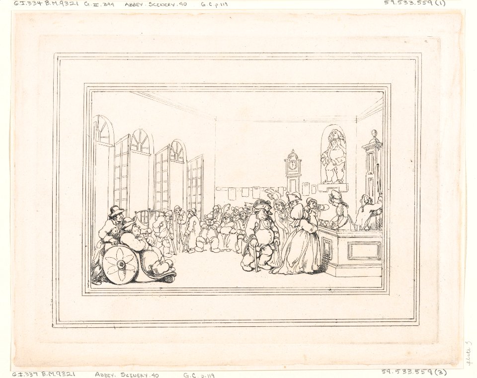 Comforts of Bath, Plate 3 MET DP872177