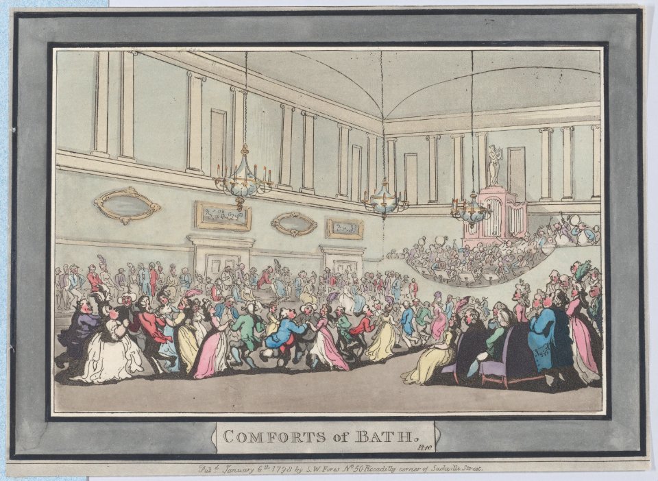 Comforts of Bath, Plate 10 MET DP881058