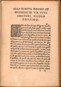 Convivio delle Belle Donne, page 2 (recto) MET DP366793