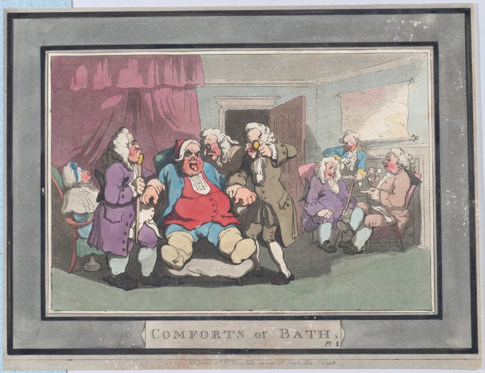 Comforts of Bath, Plate 1 MET DP881061