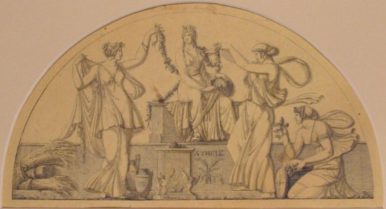 Cybele and Three Attendants MET 2000.91.3