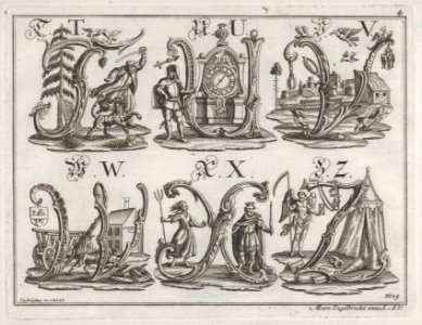 Decorated Roman alphabet MET DP855617