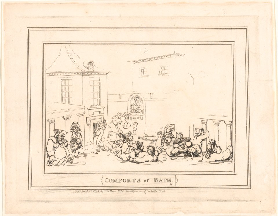 Comforts of Bath, Plate 7 - MET DP880232