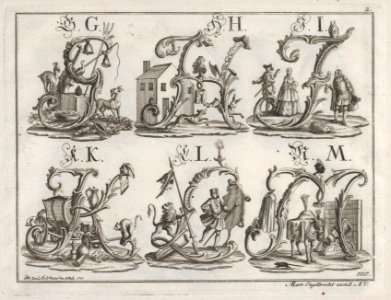 Decorated Roman alphabet MET DP855615