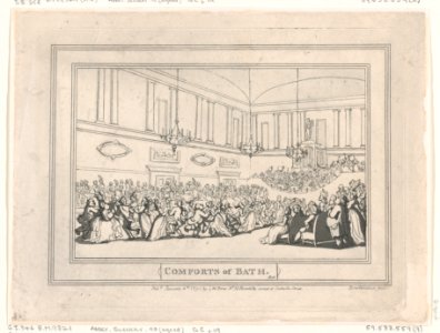 Comforts of Bath, Plate 10 MET DP872179