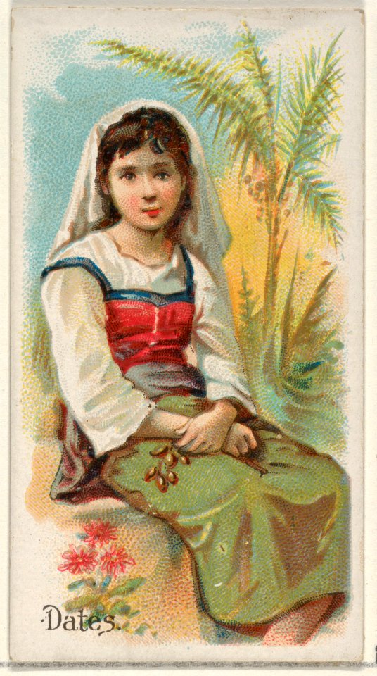 Dates, from the Fruits series (N12) for Allen & Ginter Cigarettes Brands MET DP834617