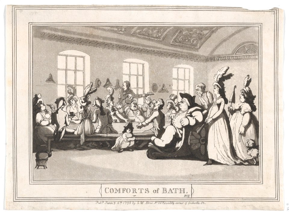 Comforts of Bath, Plate 11 MET DP872154