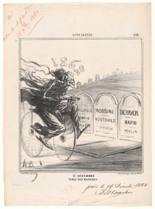 December 31st, Table of contents, from 'News of the day,' published in Le Charivari, December 31, 1868 MET DP877728