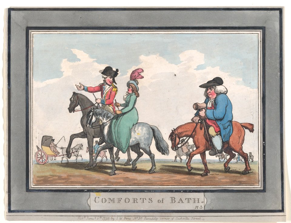 Comforts of Bath, Plate 5 MET DP872145