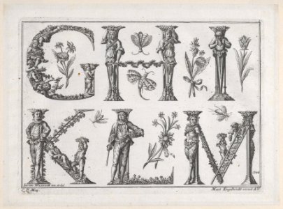 Decorated Roman alphabet MET DP855611