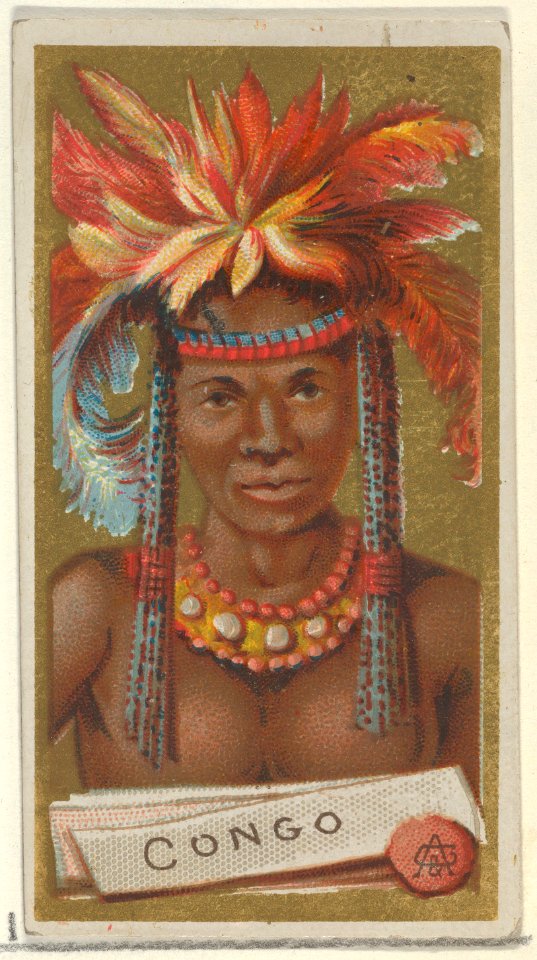 Congo, from the Types of All Nations series (N24) for Allen & Ginter Cigarettes MET DP836433