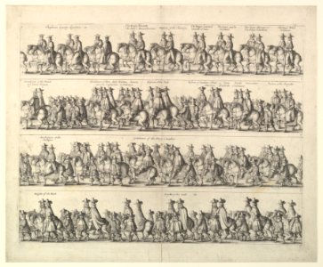 Coronation Procession of Charles II Through London MET DP827157