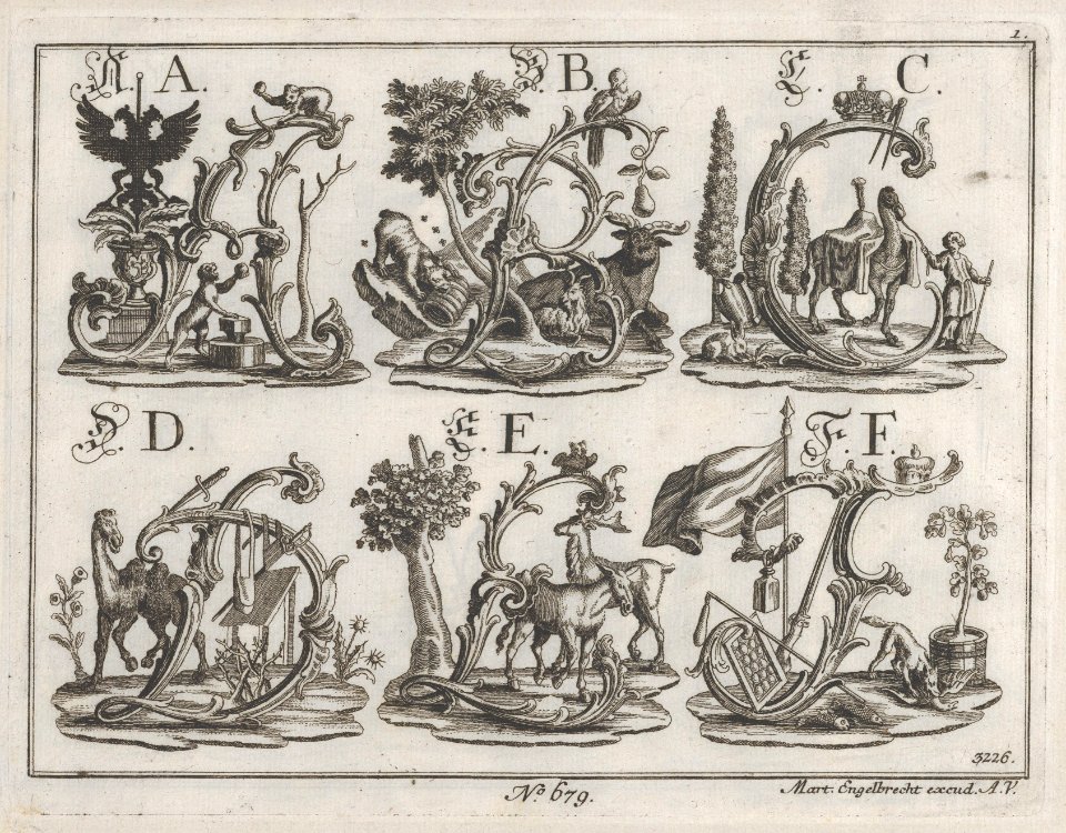 Decorated Roman alphabet MET DP855614