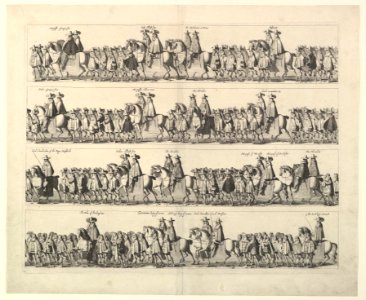 Coronation Procession of Charles II Through London MET DP827159