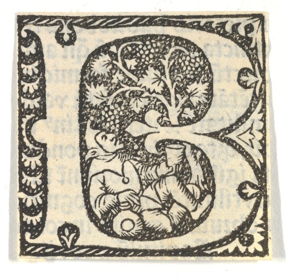 Decorated Roman alphabet MET DP855188