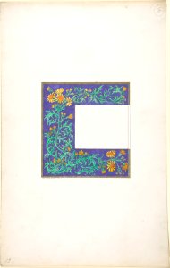Decorated Border MET DP805662