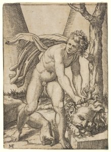 David with the head of Goliath MET DP833497