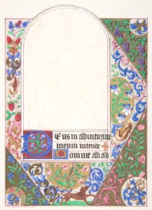 Decorated Border with Nativity Scene MET DP801151