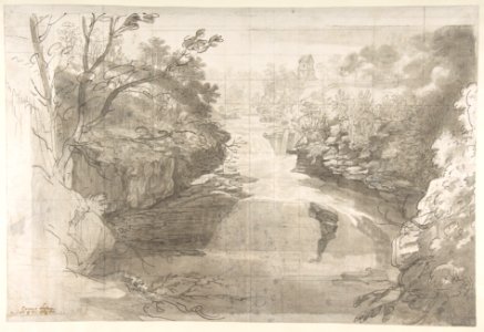 Corra Linn, the Falls of the Clyde MET DP815494