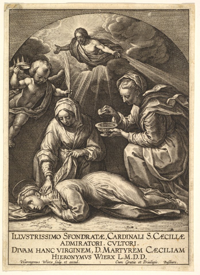 Death of St. Cecilia MET DP828369