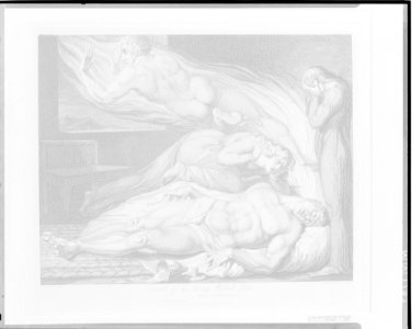 Death of the Strong Wicked Man, from The Grave, a Poem by Robert Blair MET MM1789