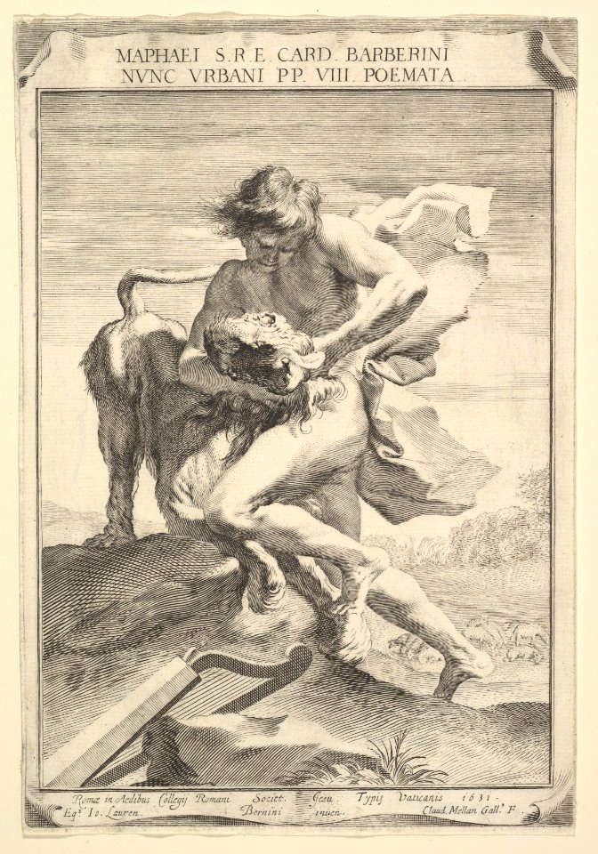 David Strangling the Lion MET DP822428