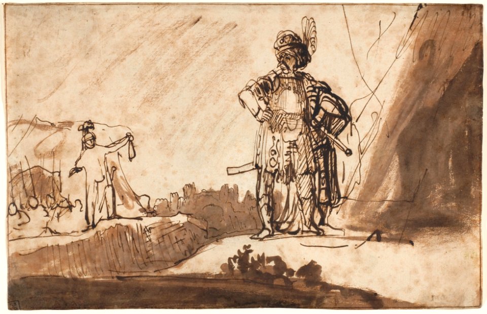 David Showing Saul the Tip of His Coat MET DP122665