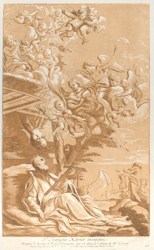 Death of Saint Francis Xavier Met DP885601