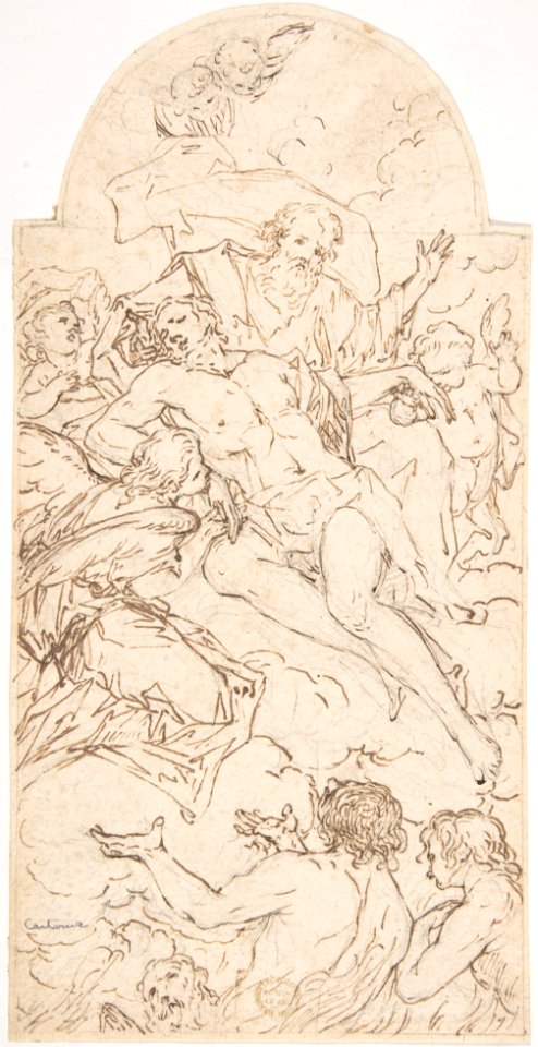 Death of Christ Redeeming Souls from Purgatory MET DP802437