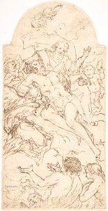 Death of Christ Redeeming Souls from Purgatory MET DP802437