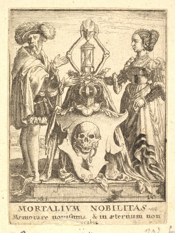 Death's coat of arms, from the Dance of Death MET DP822844