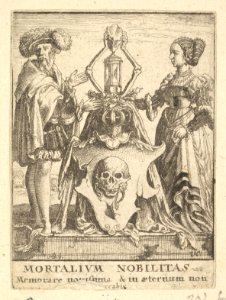 Death's coat of arms, from the Dance of Death MET DP822844