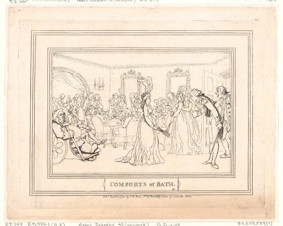Comforts of Bath, Plate 8 MET DP872175