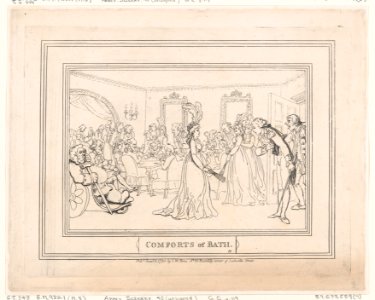 Comforts of Bath, Plate 8 MET DP872175