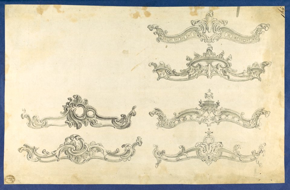 Cornices, in Chippendale Drawings, Vol. I MET DP104169