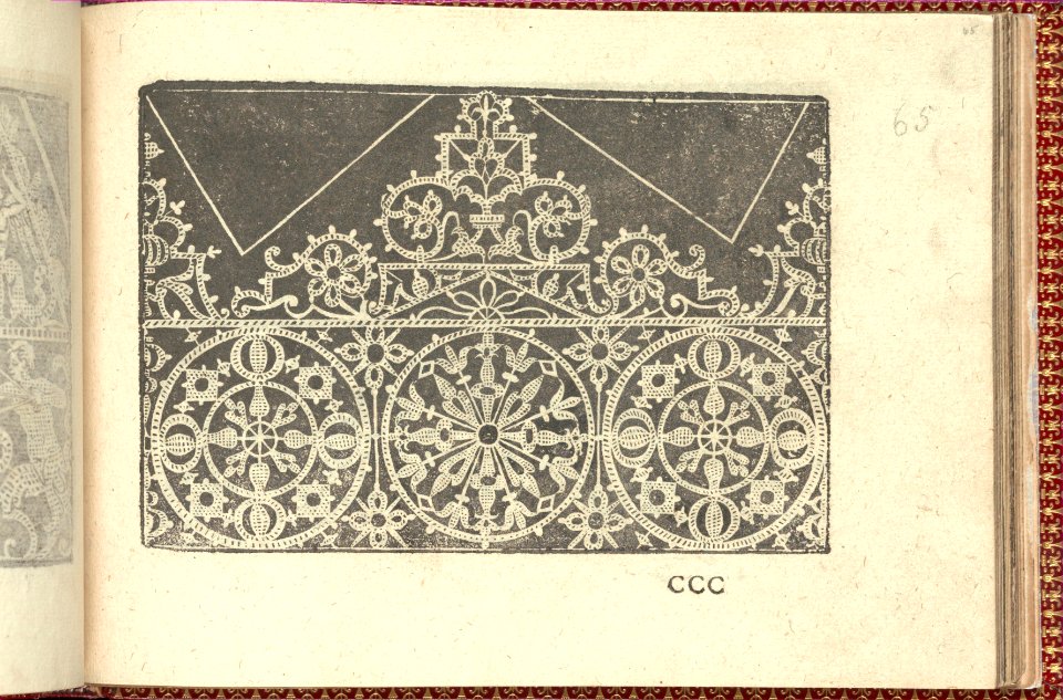 Corona delle Nobili et Virtuose Donne- Libro I-IV, page 65 (recto) MET DP353712