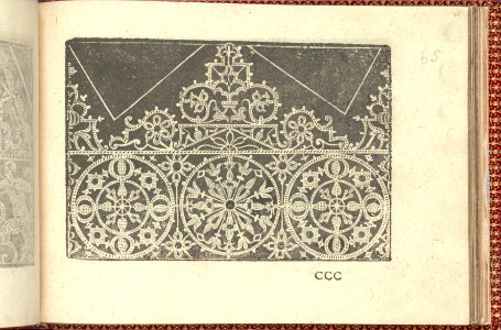 Corona delle Nobili et Virtuose Donne- Libro I-IV, page 65 (recto) MET DP353712