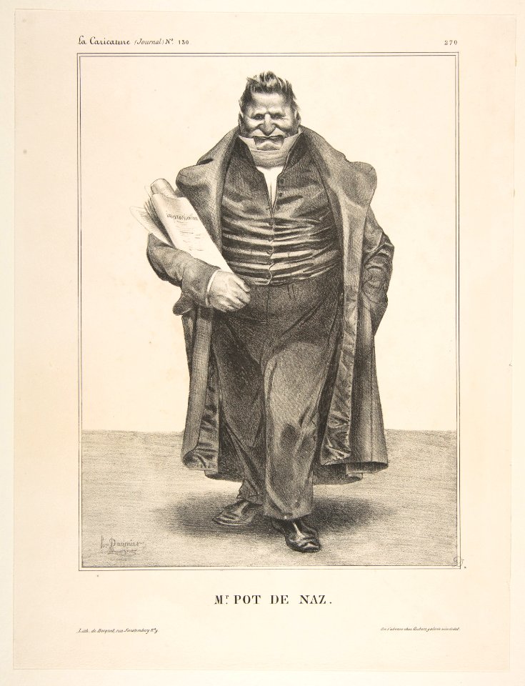 De Podenas, published in La Caricature no. 130, May 2, 1833 MET DP818591