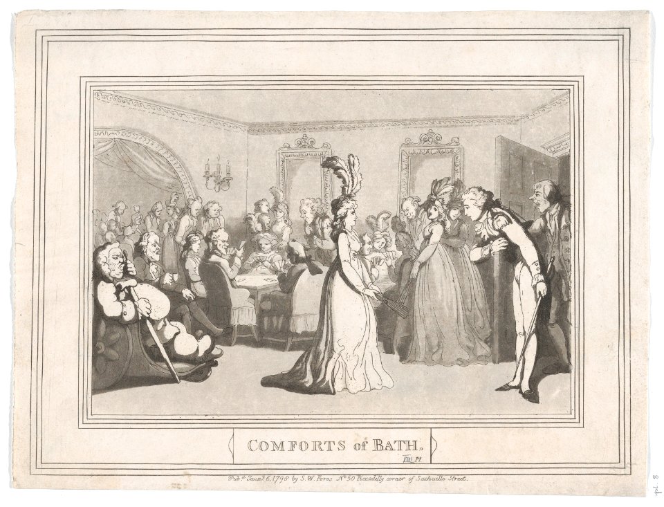 Comforts of Bath, Plate 8 MET DP872153