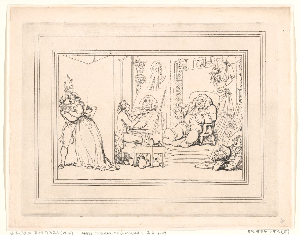 Comforts of Bath, Plate 6 MET DP872174