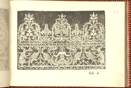 Corona delle Nobili et Virtuose Donne- Libro I-IV, page 38 (recto) MET DP353683
