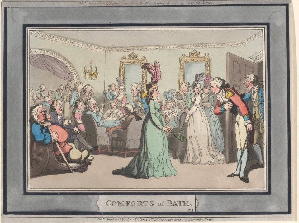 Comforts of Bath, Plate 8 MET DP881063