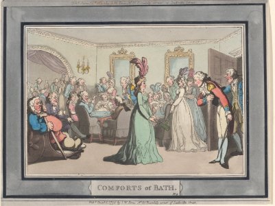 Comforts of Bath, Plate 8 MET DP881063